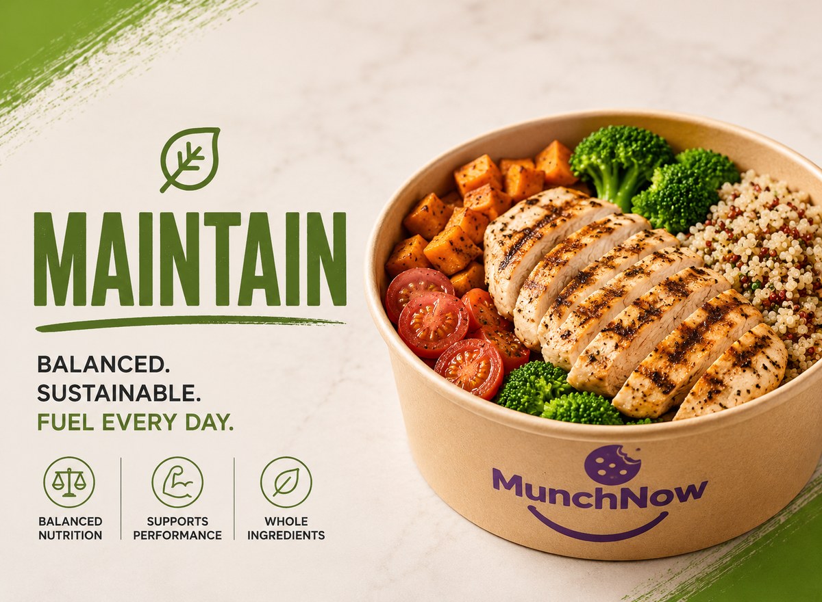 Maintain meals for balance