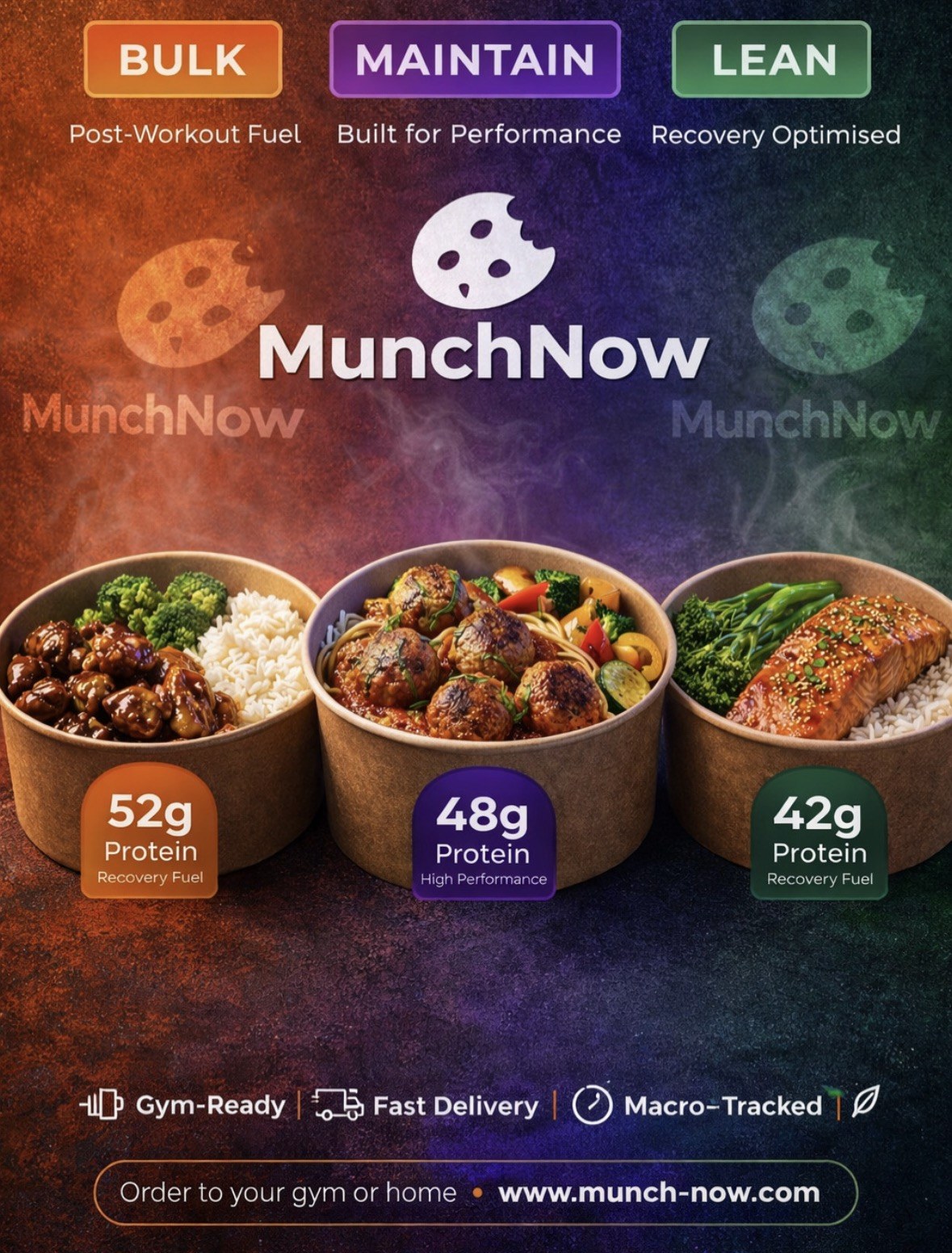 Bulk meals for athletes