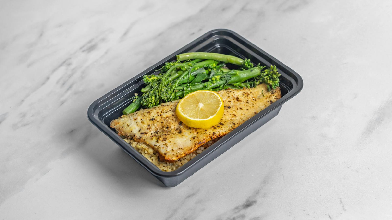 Lemon Herb Sea Bass