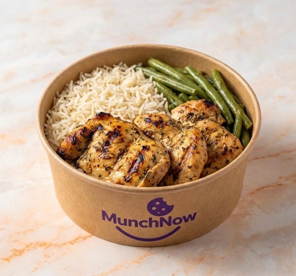 Garlic and Herb Chicken with Basmati Rice